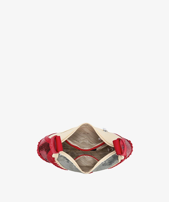 MLB Atlanta Braves Sequin Stitch Hobo - Curveball