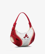 MLB Atlanta Braves Sequin Stitch Hobo - Curveball