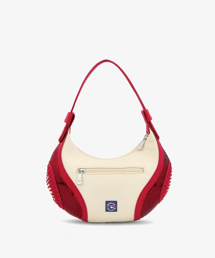 MLB Atlanta Braves Sequin Stitch Hobo - Curveball