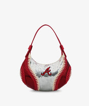 MLB Atlanta Braves Sequin Stitch Hobo - Curveball