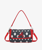 MLB Atlanta Braves Star Field Flap Crossbody