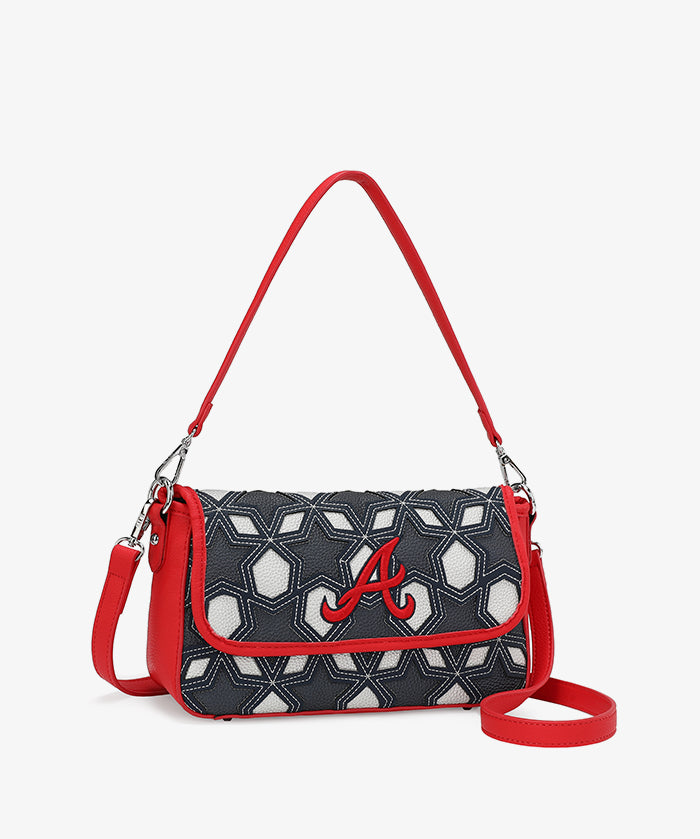 MLB Atlanta Braves Star Field Flap Crossbody