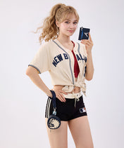MLB Atlanta Braves Catcher’s Mitt Wristlet Set