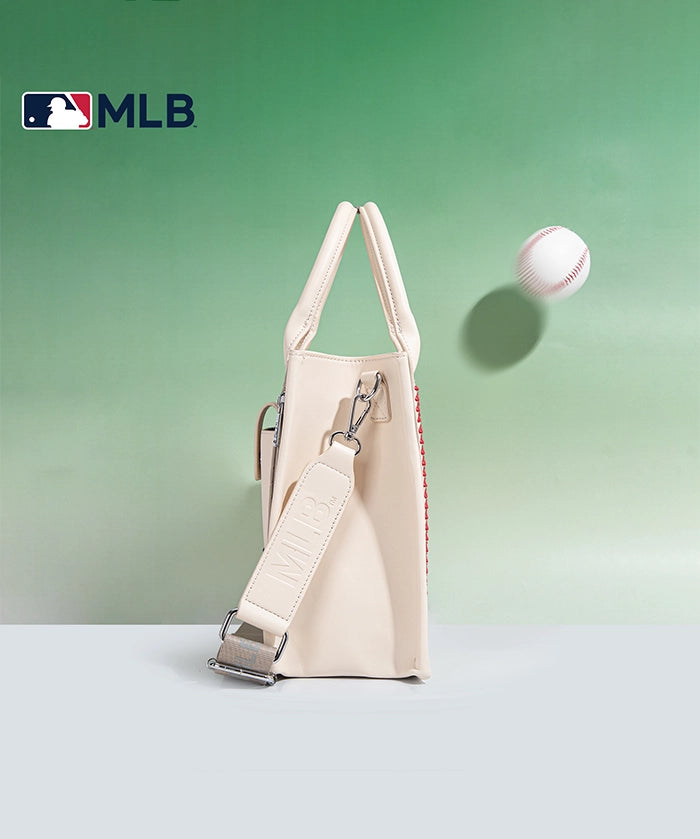 MLB Toronto Blue Jays Tote Bag with Baseball Stitch