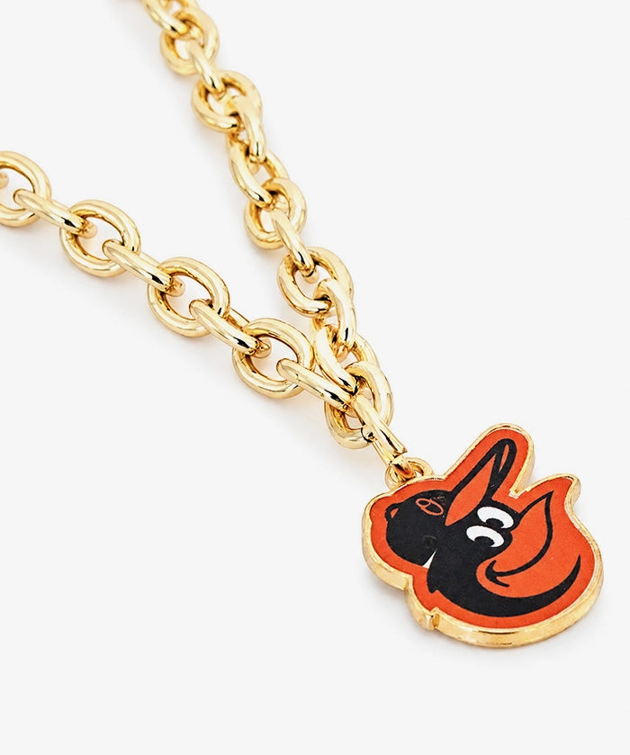MLB Baltimore Orioles Baseball Charm Chain