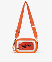 MLB Baltimore Orioles Clear Crossbody Bag