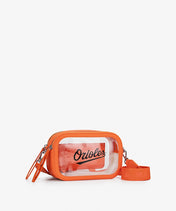 MLB Baltimore Orioles Clear Crossbody Bag