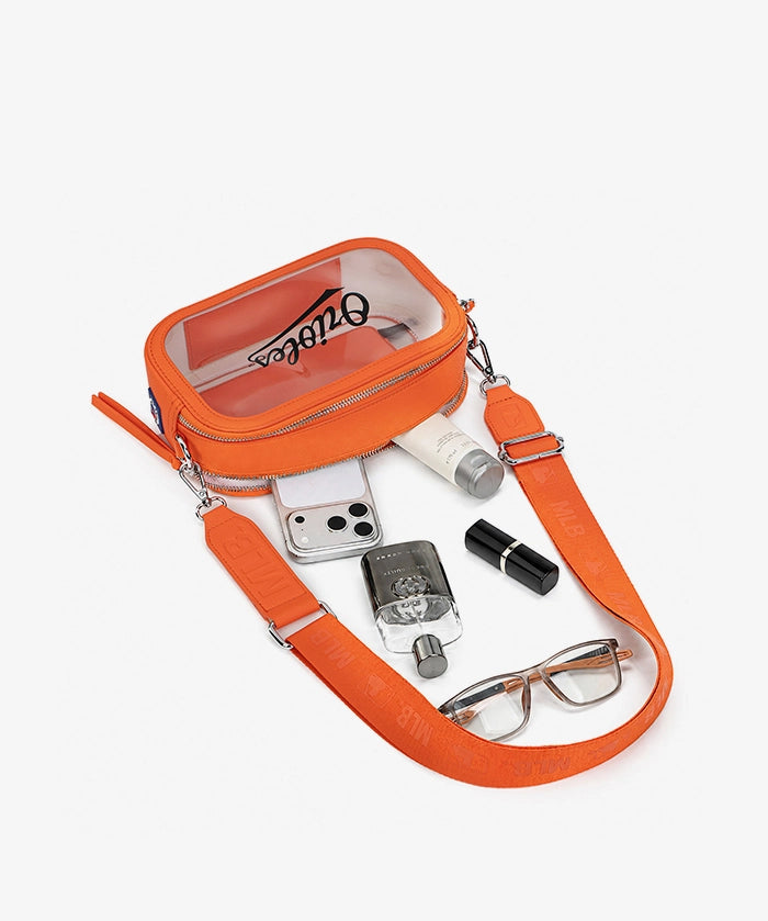 MLB Baltimore Orioles Clear Crossbody Bag