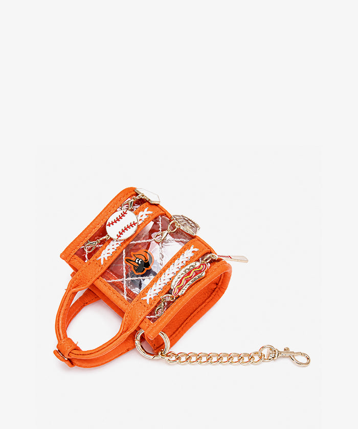 MLB Baltimore Orioles Clear Mini Tote Bag Charm – Fastball