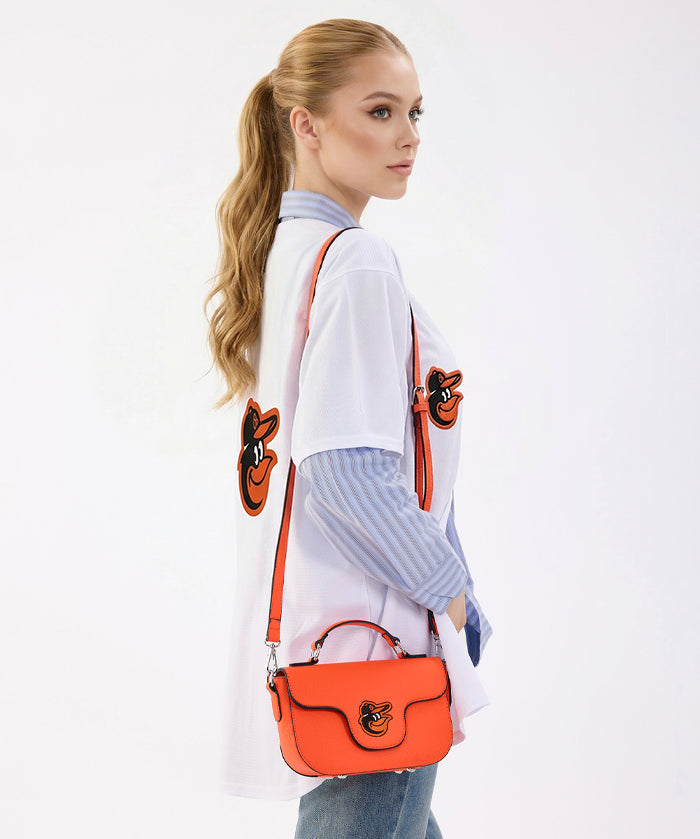 MLBBaltimoreOriolesFlapCrossbodyBagwithTopHandle_1.webp