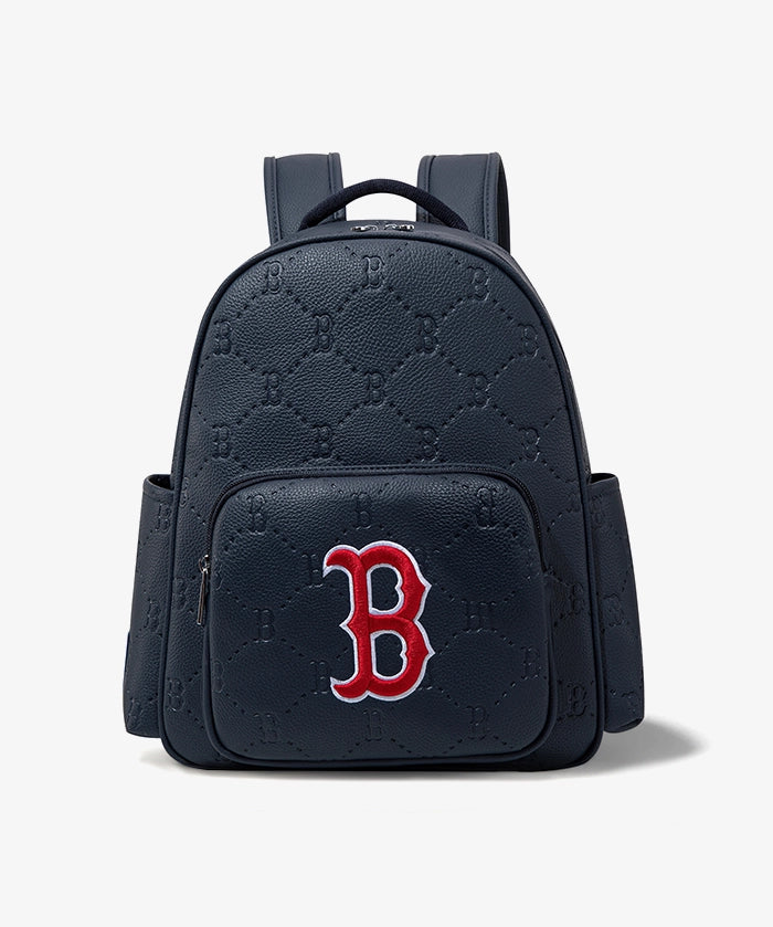 MLB Boston Red Sox Backpack with Embossed Pattern