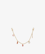 MLB Boston Red Sox Baseball Charm Chain
