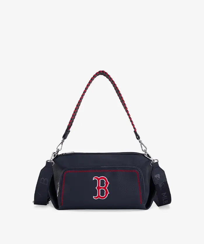 MLB Boston Red Sox Shoulder Bag with Crossbody Strap