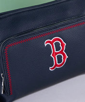 MLB Boston Red Sox Shoulder Bag with Crossbody Strap