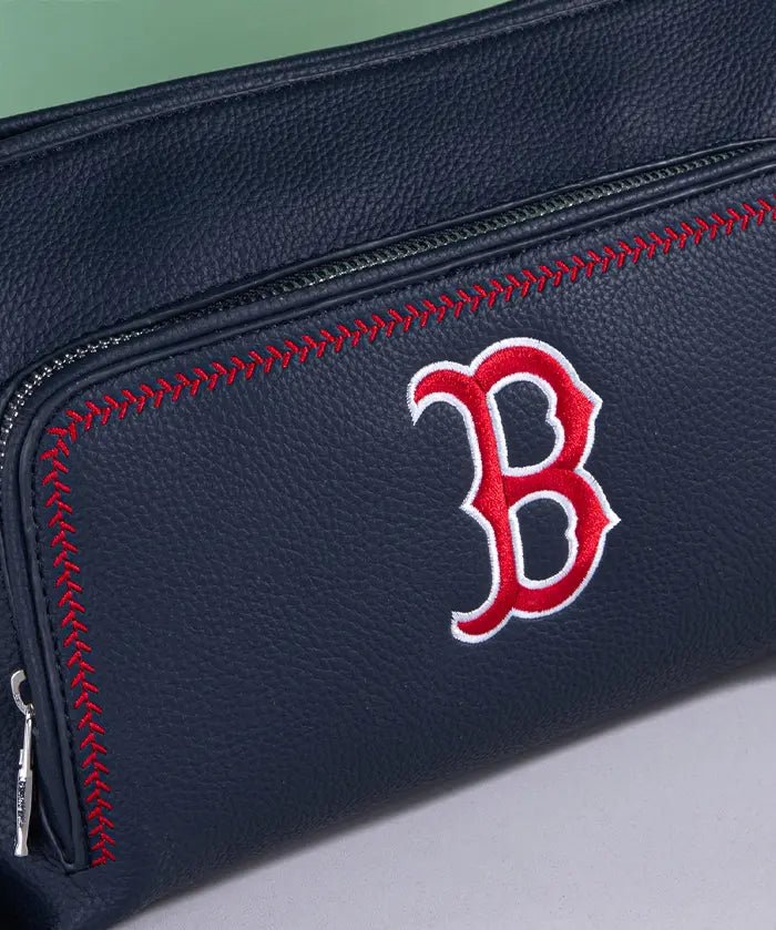MLB Boston Red Sox Shoulder Bag with Crossbody Strap
