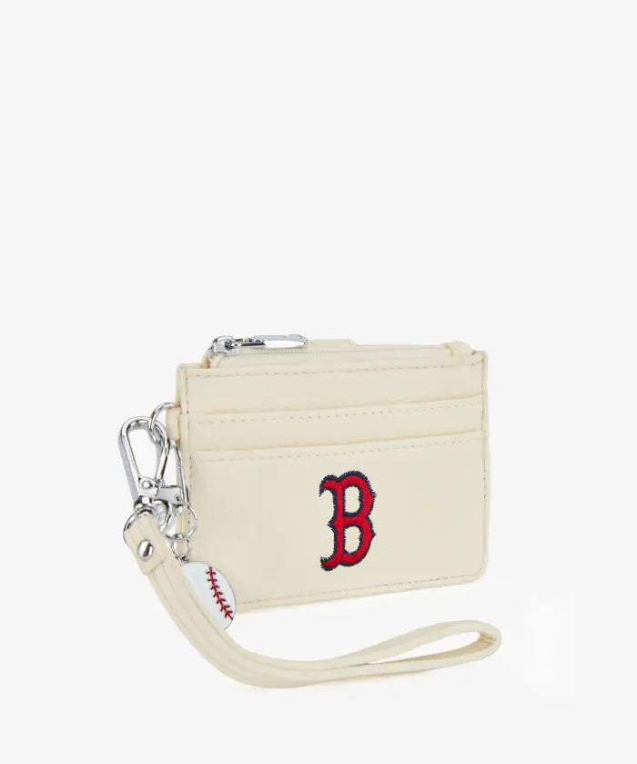 MLB Boston Red Sox Card Holder with Baseball Charm