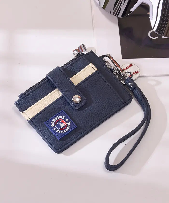 MLB Boston Red Sox Card Holder with Baseball Charm
