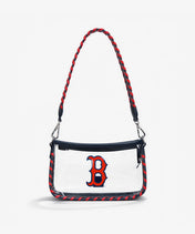 MLB Boston Red Sox Clear Bag with Baseball Stitch