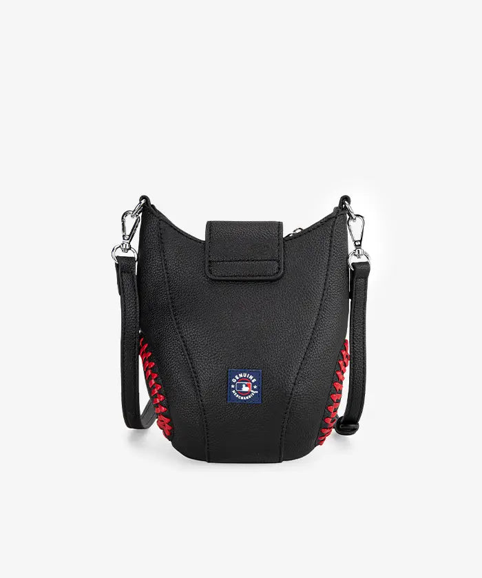 MLB Boston Red Sox Crossbody Bag With Baseball Seam