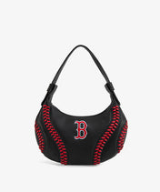 MLB Boston Red Sox Hobo Bag With Baseball Seams
