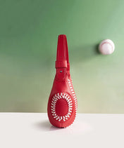 MLB Boston Red Sox Hobo Bag With Baseball Seams