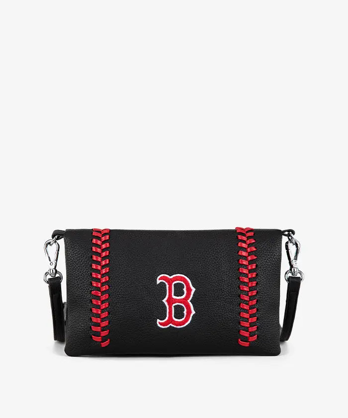 MLB Boston Red Sox Leather Crossbody Purse