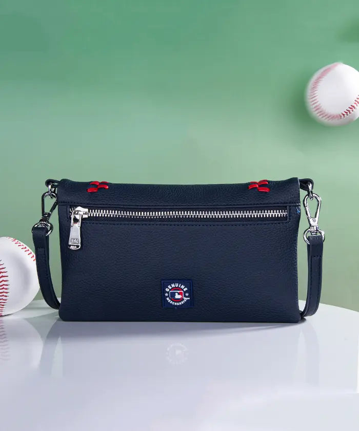 MLB Boston Red Sox Leather Crossbody Purse