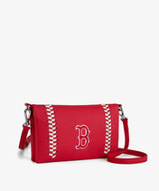 MLB Boston Red Sox Leather Crossbody Purse