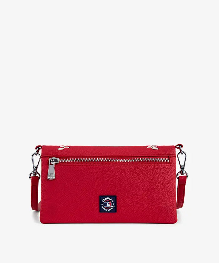 MLB Boston Red Sox Leather Crossbody Purse