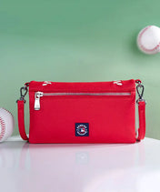 MLB Boston Red Sox Leather Crossbody Purse