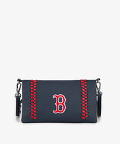 MLB Boston Red Sox Leather Crossbody Purse