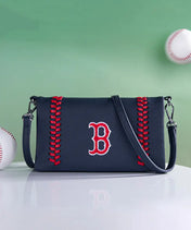 MLB Boston Red Sox Leather Crossbody Purse