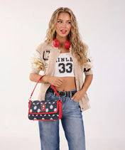 MLB Boston Red Sox Star Field Flap Crossbody