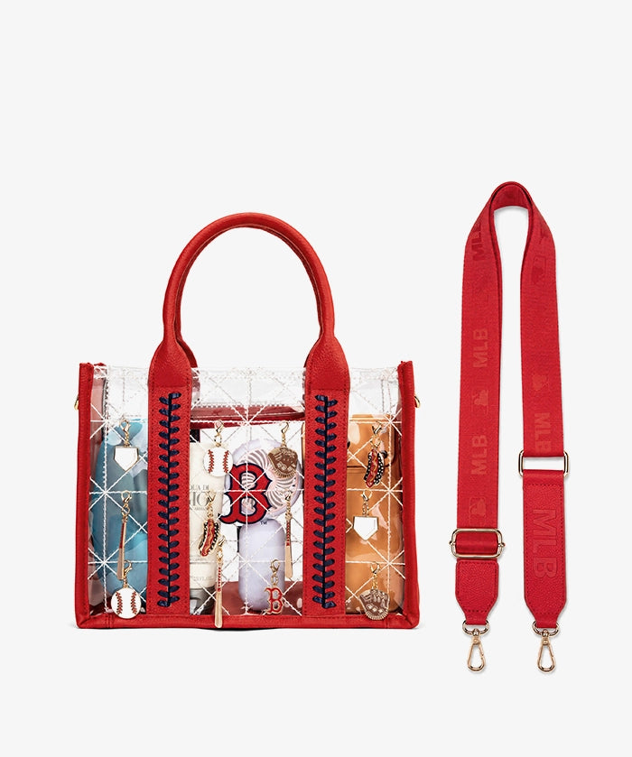 MLB Boston Red Sox Stitch Clear Tote – Fastball