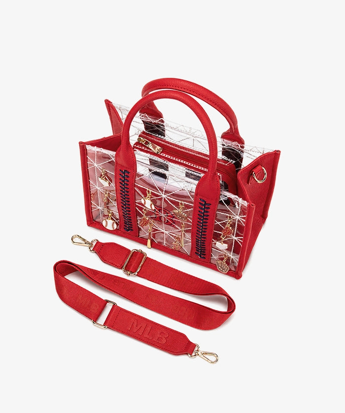 MLB Boston Red Sox Stitch Clear Tote – Fastball