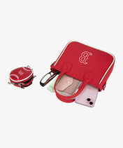 MLB Boston Red Sox Tote Bag with Baseball Coin Pouch