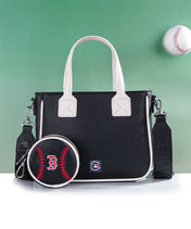 MLB Boston Red Sox Tote Bag with Baseball Coin Pouch
