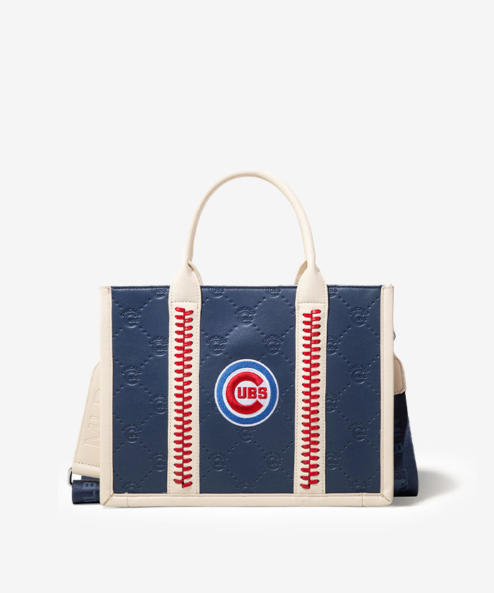 MLB Chicago Cubs Tote Bag with Baseball Stitch