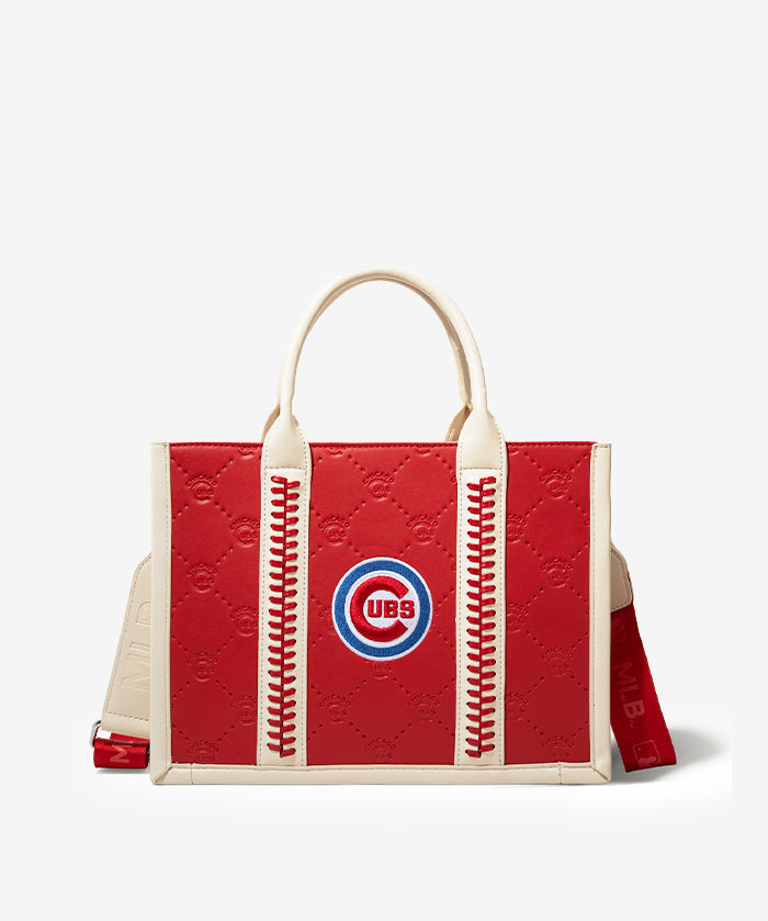MLB Chicago Cubs Tote Bag with Baseball Stitch