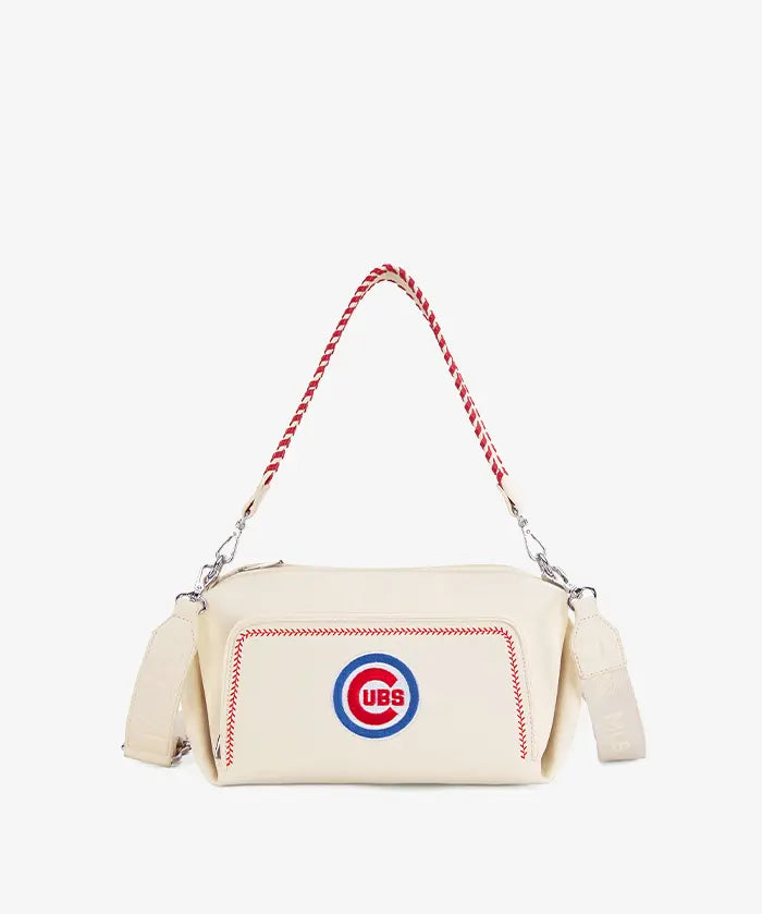 MLB Chicago Cubs Shoulder Bag with Crossbody Strap