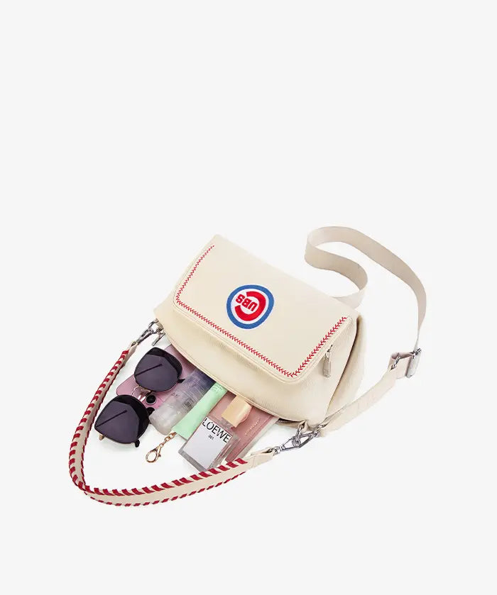 MLB Chicago Cubs Shoulder Bag with Crossbody Strap