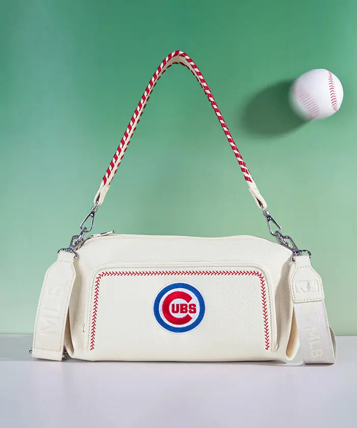 MLB Chicago Cubs Shoulder Bag with Crossbody Strap