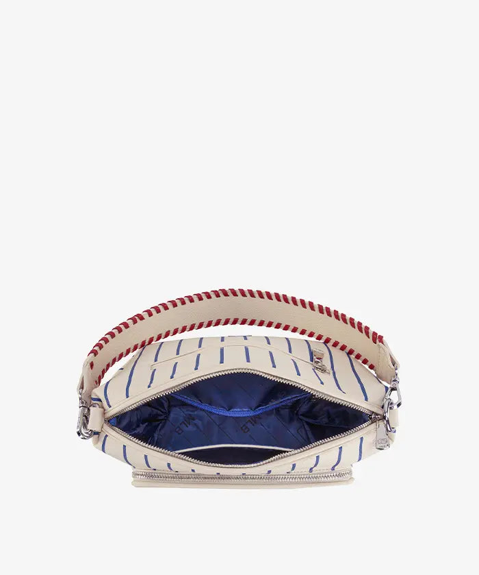 MLB Chicago Cubs Shoulder Bag with Crossbody Strap