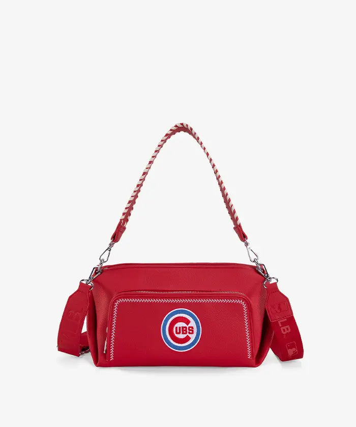 MLB Chicago Cubs Shoulder Bag with Crossbody Strap