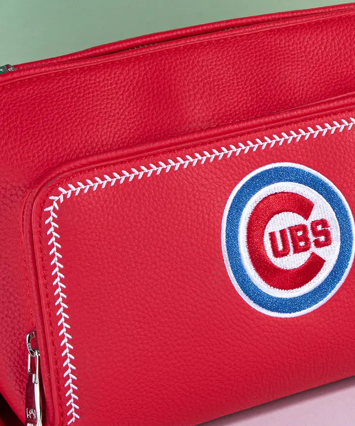 MLB Chicago Cubs Shoulder Bag with Crossbody Strap