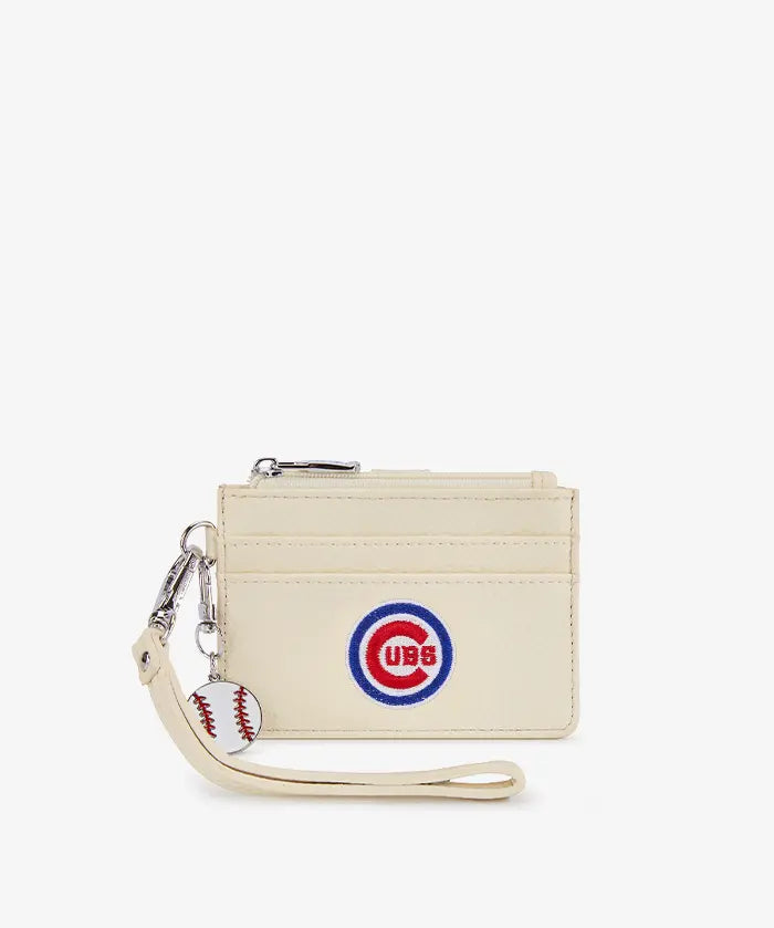 MLB Chicago Cubs Card Holder with Baseball Charm