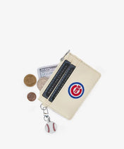 MLB Chicago Cubs Card Holder with Baseball Charm