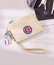MLB Chicago Cubs Card Holder with Baseball Charm