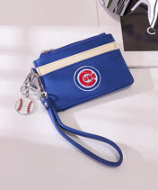 MLB Chicago Cubs Card Holder with Baseball Charm
