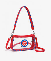 MLB Chicago Cubs Clear Bag with Baseball Stitch